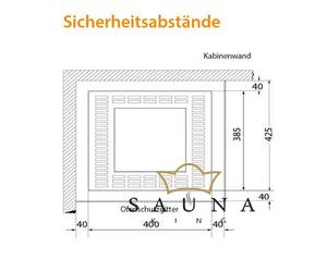 EOS Finnische Saunaofen Cubo, 7,5kW-12kW