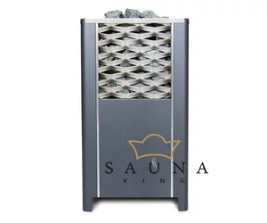 EOS Finnische Saunaofen Finnrock, 7,5kW-12kW, Anthrazit, Stehofen