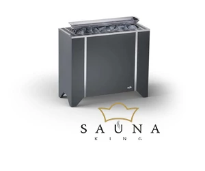 EOS Finnische Saunaofen Goliath HD, 18kW-36kW, Anthrazit, Stehofen