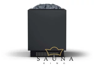 EOS Finnische Saunaofen Mega S HD, 36kW-48kW, Schwarz, Stehofen