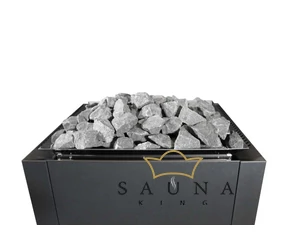 EOS Finnische Saunaofen Mega S HD, 36kW-48kW, Schwarz, Stehofen