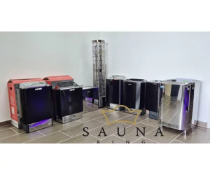 HARVIA Cilindro Saunaofen SCHWARZ & SCHMAL ohne Steuerung 6,6 kw (Ausstellungsstück)