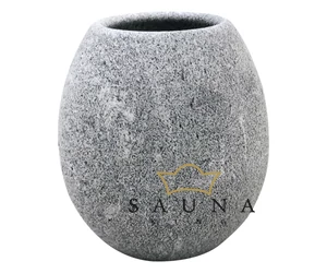 HUKKA "Saunakko" Aromaschale aus Speckstein