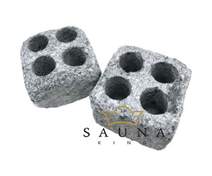 Dampsteine aus Speckstein für Aromaverdampfer (2-er Set)