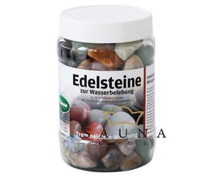 Edelsteine zur Wasserbelebung, Trommelstein-mischung, ca. 400 g