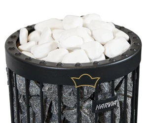 NEU! HARVIA Dekor Saunastein schneeweiss 5-10 cm, 10 kg