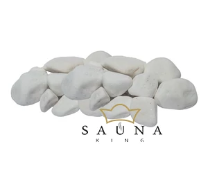 NEU! HARVIA Dekor Saunastein schneeweiss 5-10 cm, 10 kg