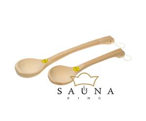 Saunakelle aus Birkenholz, 130ml, 35cm