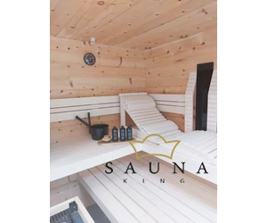 Sauna Thermo- und Hygrometer, schwarz, 135 mm