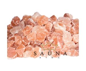 Kupferschale Set mit Saunaduft und Himalaya Salzbrocken