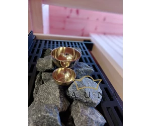 Mentholkristalle + Kupfer Verdampferschale Ø 7,5 cm, Set