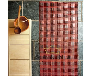 Gitter-Sauna Bodenmatte lfm. 80 cm breit – in 8 Farben