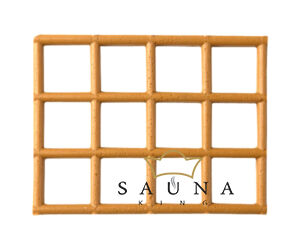 Gitter-Sauna Bodenmatte lfm. 80 cm breit – in 8 Farben