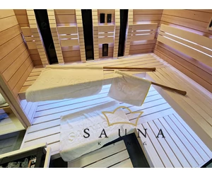 SAUNAGUT Aufgussfahne, beige, KLEIN