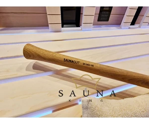 SAUNAGUT Aufgussfahne, beige, KLEIN