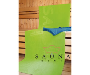 Sauna-Liegetuch, ca. 70 x 200 cm, grün