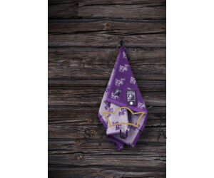 Pikkupuoti Handtuch 50x70cm aus 100% Baumwolle, violett
