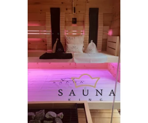 Sauna-Textillogo mit hitzebeständiger Transferfolie (ohne Produkt)