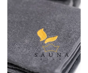 NEU! Sauna-Wedeltuch "Magic Towel" von Robert Heinevetter, grau, 100x75cm