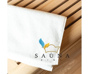 NEU! Sauna-Wedeltuch "Magic Towel" von Robert Heinevetter, Weiß, 90x70cm