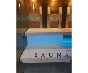Sitztuch für Sauna, Wärmekabinen, Dampf- und Schwimmbad