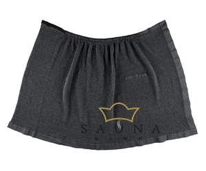 RENTO "Kenno" Damen Sauna-Kilt, Grau, 145 x 85 cm