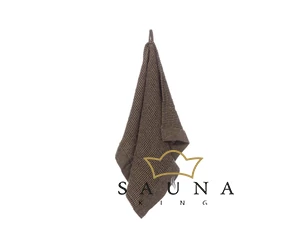RENTO "Kenno" Sauna Handtuch, Braun, 50 × 70 cm