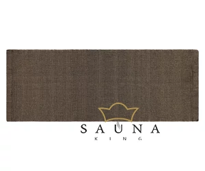 RENTO "Kenno" Sauna Liegetuch, Braun, 60 x 160 cm