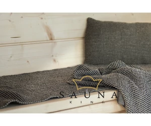 RENTO "Kenno" Sauna Liegetuch, Braun, 160 x 60 cm