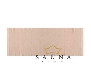 RENTO "Kenno" Sauna Liegetuch, Beige, 60 x 160 cm