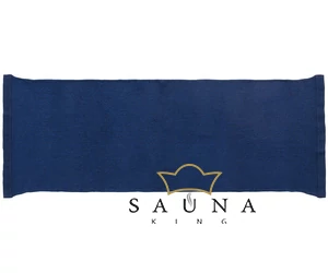 RENTO "Kenno" Sauna Liegetuch, Navy Blau, 60 x 160 cm