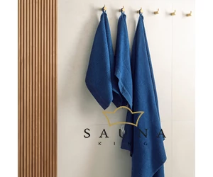 RENTO "Kenno" Saunakissen, Navy Blau, 50 x 22