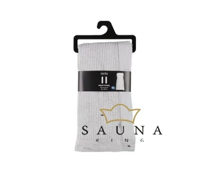 RENTO "Kenno" Damen Sauna-Kilt, hellgrau, 145 x 85 cm