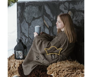 RENTO „Kenno” Saunaset für Damen, braun