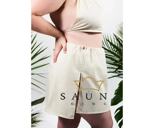 YEYE Sauna Kleidung BEMBEA PLUS SIZE, ecru