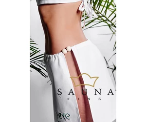 YEYE Sauna Kleidung ALMASI, weiss
