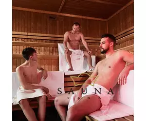 YEYE Sauna Kleidung für HERREN, Ecru