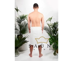 YEYE Sauna Kleidung für HERREN, Ecru