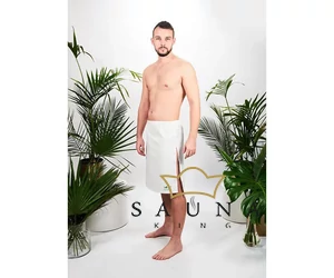 YEYE Sauna Kleidung für HERREN, Ecru