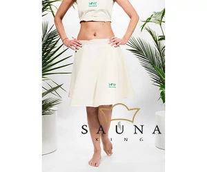 YEYE Sauna Kleidung PRO für Saunanutzer und SAUNAMEISTER, weiß