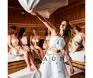 YEYE Sauna Kleidung PRO für Saunanutzer und SAUNAMEISTER, weiß