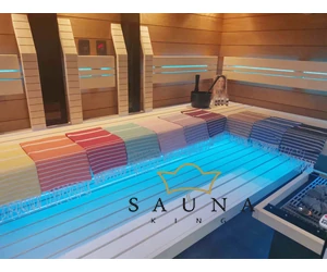 Hamam- oder Saunatuch Havlu, blau