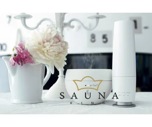 Jasmine Ultraschall-Luxus-Aroma-Diffusor, Weiß