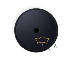 Jasmine Ultraschall-Luxus-Aroma-Diffusor, Schwarz