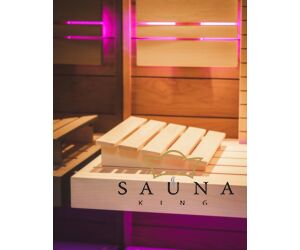 "Der Klassiker" Sauna Kopfstütze, aus Espenholz