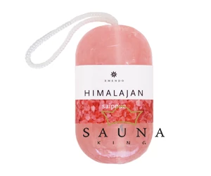 EMENDO Sauna Seife 3-er Set, Eukalyptus-Honig-Himalya Salz