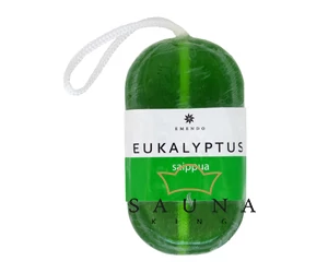 EMENDO Sauna Seife 3-er Set, Eukalyptus-Honig-Himalya Salz