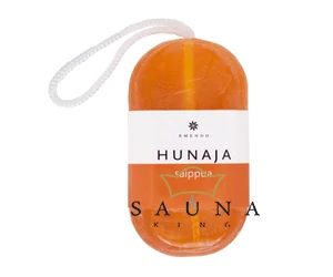 EMENDO Sauna Seife 3-er Set, Eukalyptus-Honig-Himalya Salz