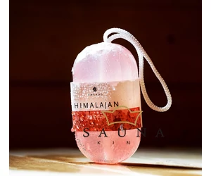 EMENDO Sauna Seife mit Schnur, Himalaya Salz 180g