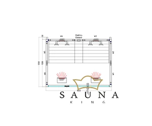 HARVIA Infrasauna Vitamy, Massivholzsauna aus Finnland